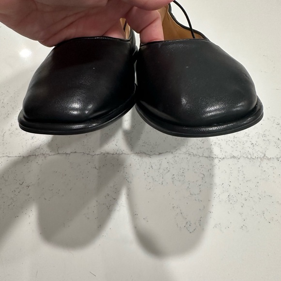 Coach Emilia Mary Jane Flat 🌻NEW🌻 Black Leather - Picture 5 of 9